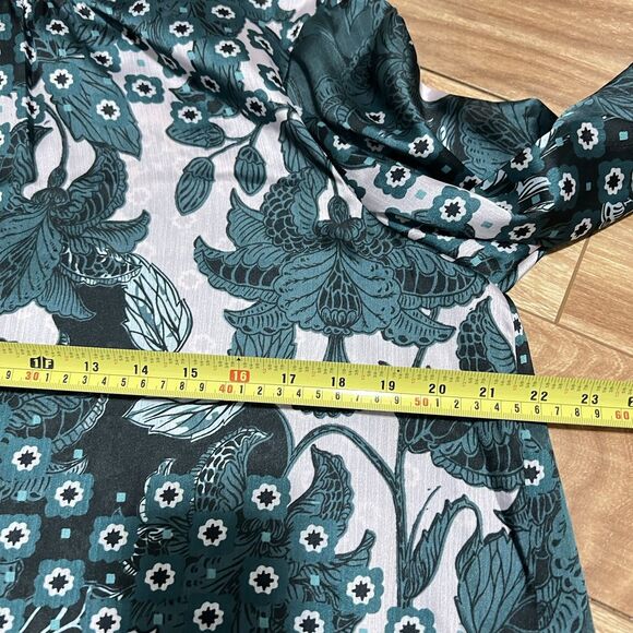 Ted Baker Green Floral Blouse - Picture 8 of 9